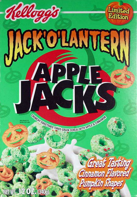 Jack-O-Lantern Apple Jacks Box