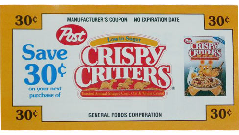 Crispy Critters Coupon