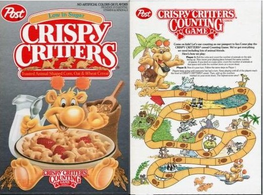 Crispy Critters Counting Game