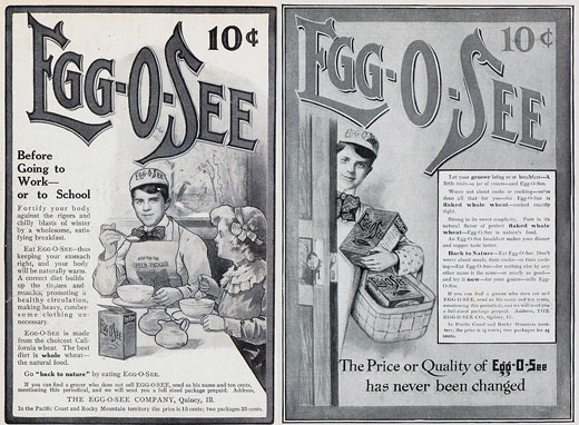 1906 Egg-O-See Ads (Grocer)
