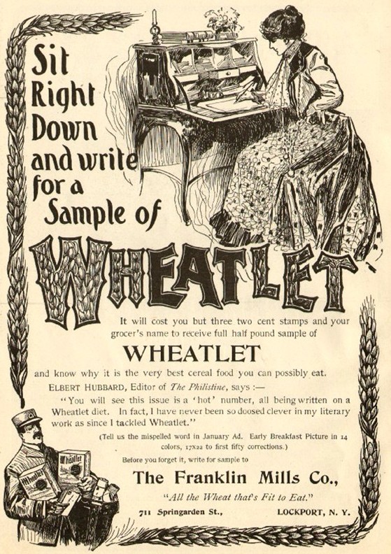 Get A Sample Of Wheatlet Ad