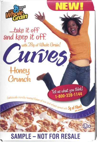 Curves Honey Crunch Sample