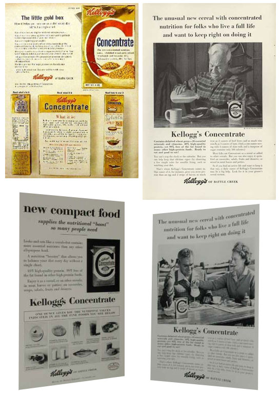 Montage Of Concentrate Ads