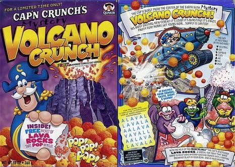 Mystery Volcano Crunch Box