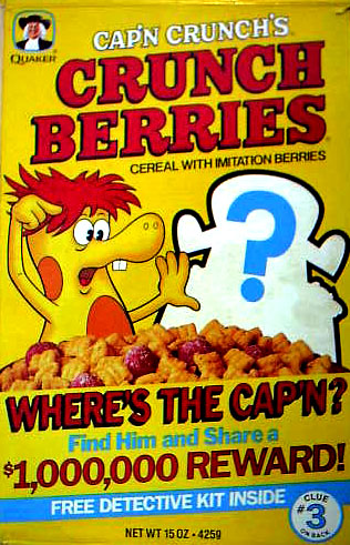 Crunch Berries Box - Where's Cap'n?