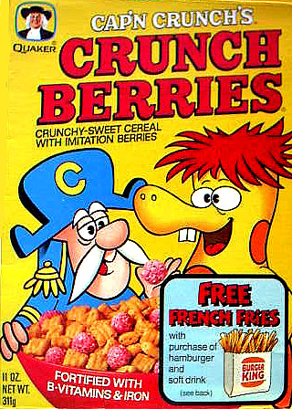 Crunch Berries Box - Free Fries
