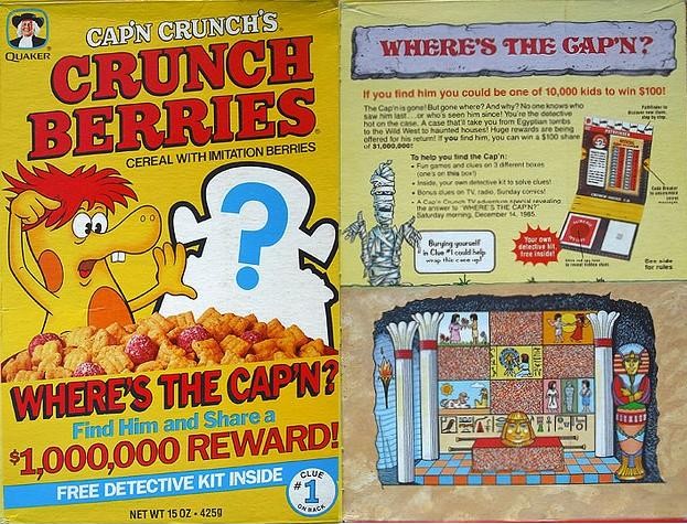 Where's The Cap'n Crunch Berries - Clue #1