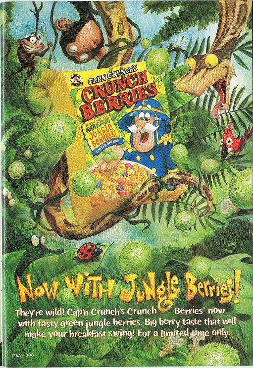Crunch Berries Jungle Berries Ad
