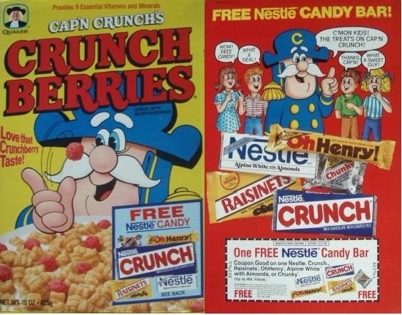 Crunch Berries Candy Bar Box