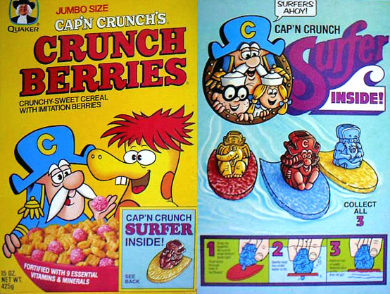 1983 Crunch Berries Box w/ Surfer