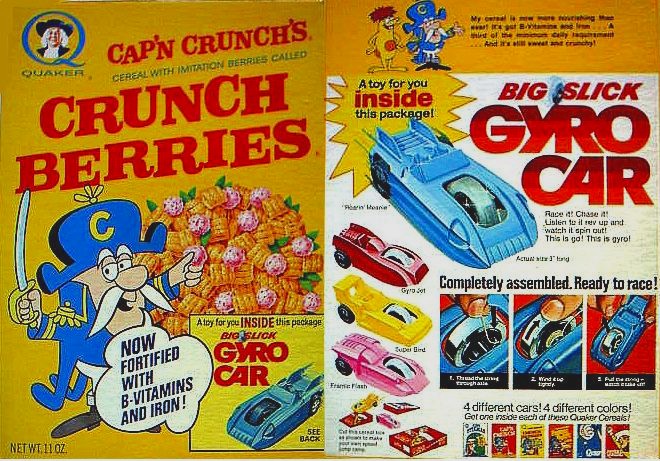 Crunch Berries Gyro Car Box