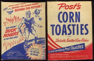Corn Toasties Buck Rogers Box