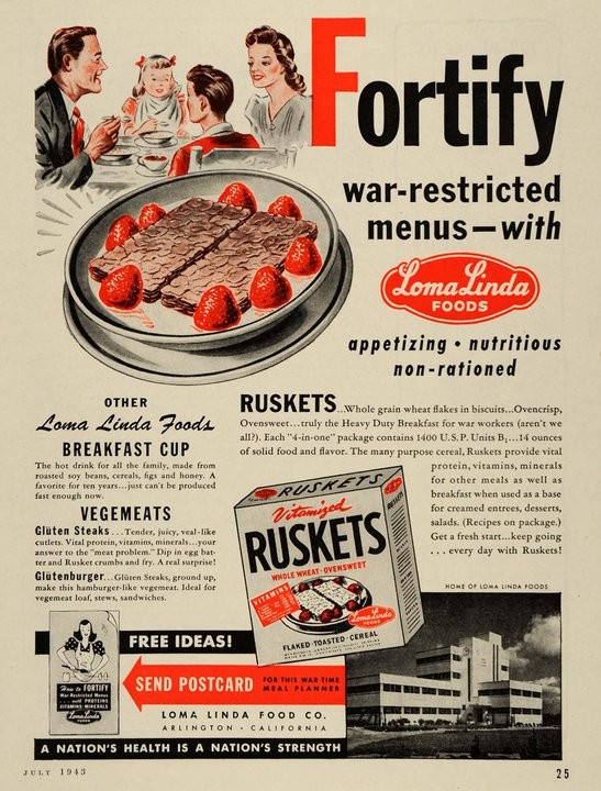 Ruskets Wartime Ad