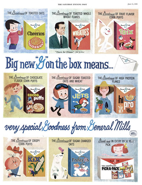 1960 General Mills Ad With Hi-Pro