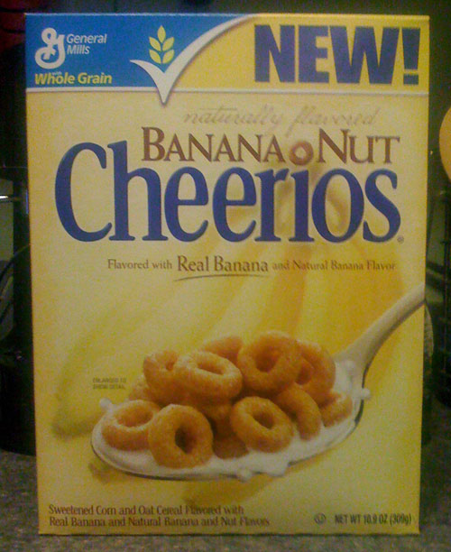 Banana Nut Cheerios - Front