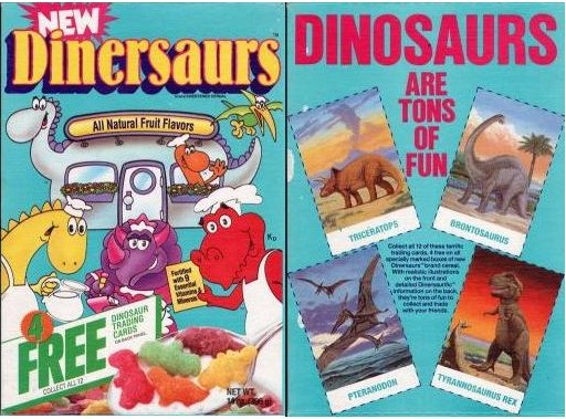 Dinersaurs Box - Trading Cards