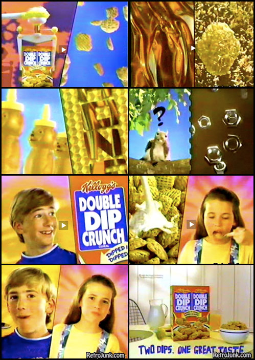 Screen Caps Of Double Dip Crunch Ad