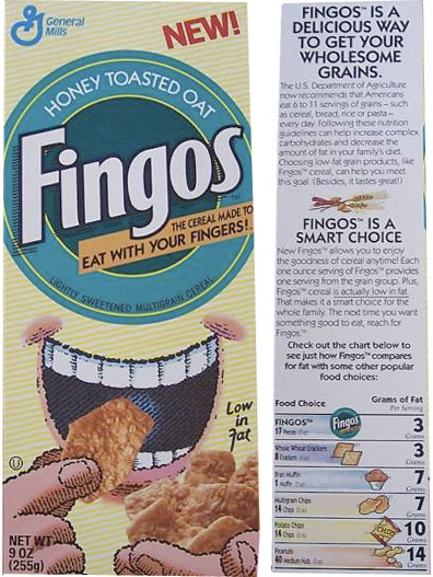 Honey Toasted Oat Fingos Box