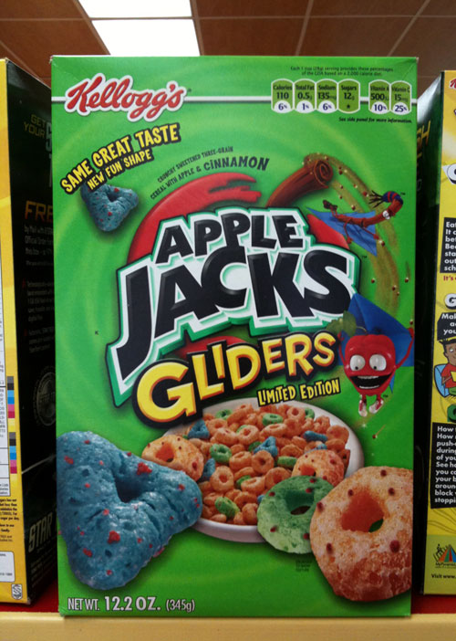 Apple Jacks Gliders Box - Front