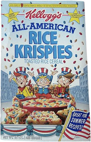 1996 All-American Rice Krispies Box
