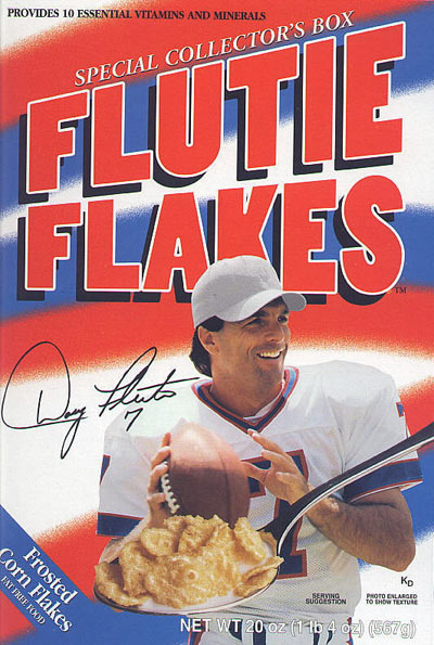 Flutie Flakes - Red, White & Blue