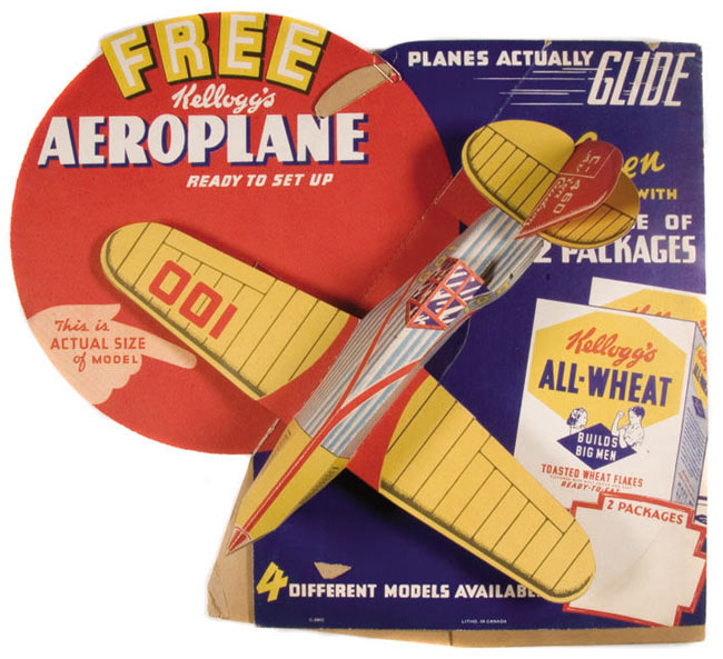 All-Wheat Aeroplane Display