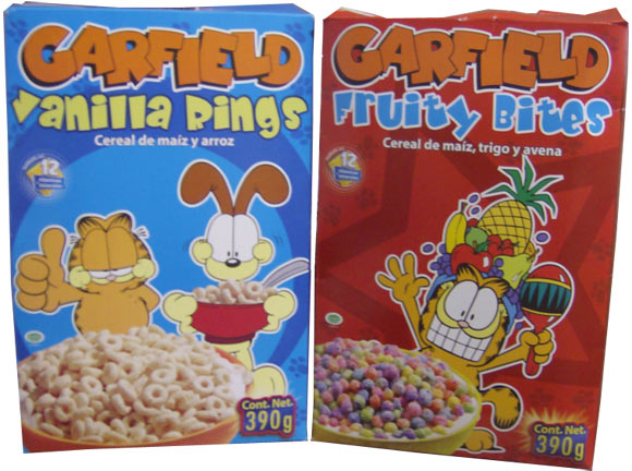 Mexican Garfield Cereals