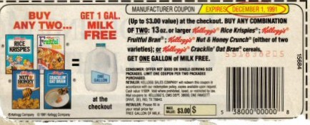 1991 Fruitful Bran Coupon