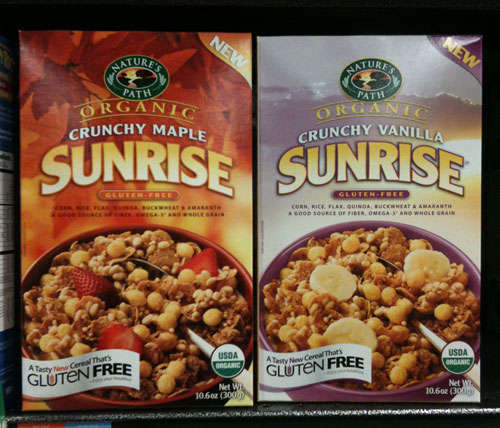 2011 Crunchy Sunrise Cereals