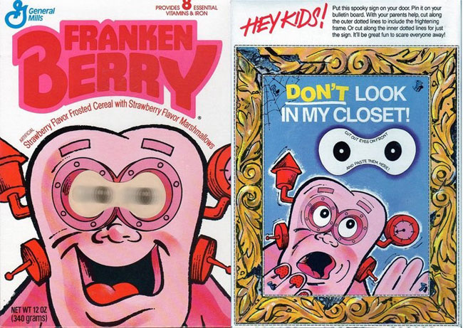 Franken Berry Crazy Eyes Box