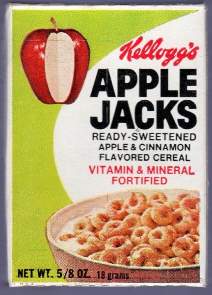 Apple Jacks Single Serving Box