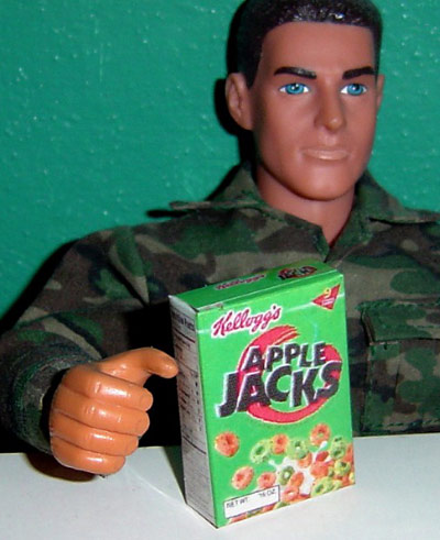 Miniature Apple Jacks Box