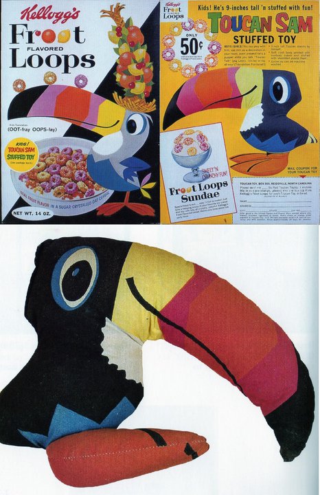 Stuffed Tucan Sam Toy