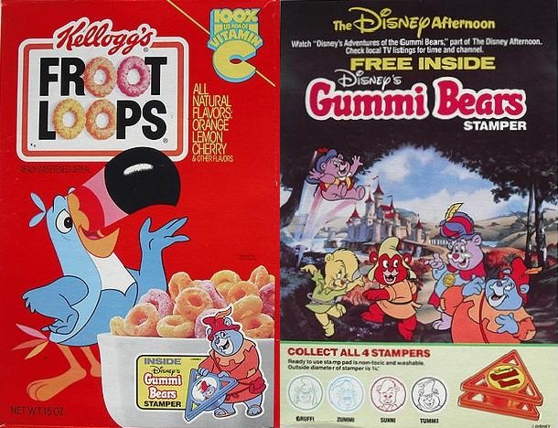 Froot Loops Gummi Bears Stamper Box