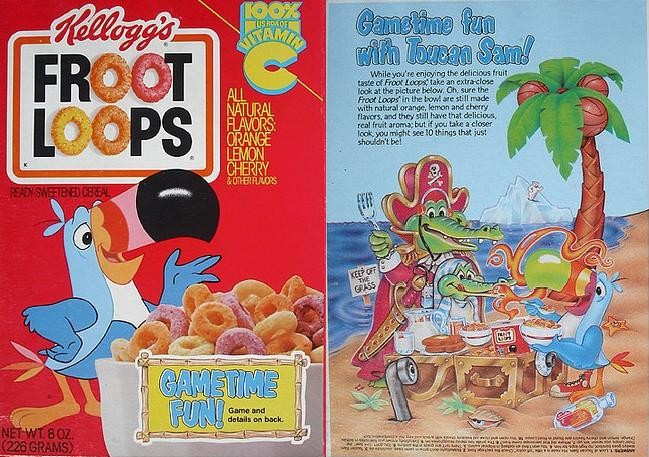 Froot Loops Gametime Box.