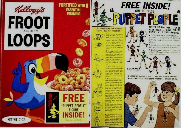 Froot Loops Puppet People Box