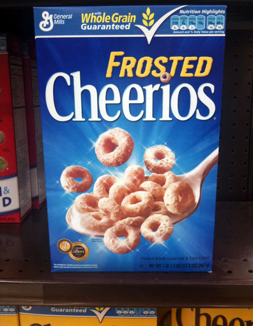 2009 Frosted Cheerios Box - Front