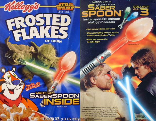 2005 Frosted Flakes Star Wars Box