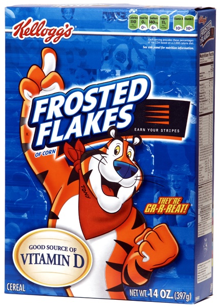 Frosted Flakes 2011 box