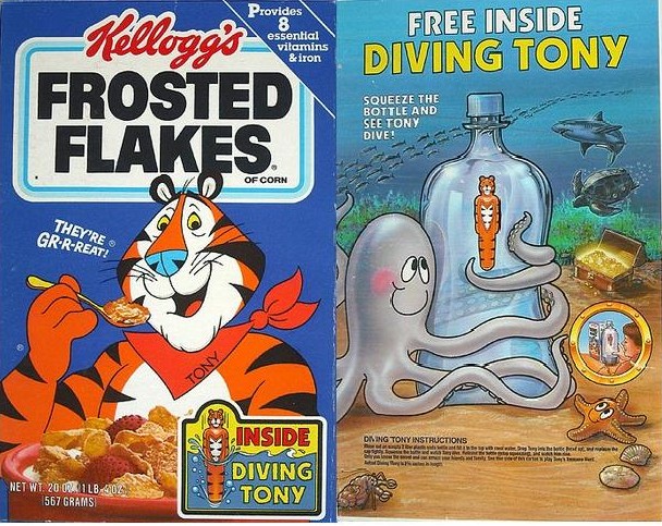 Frosted Flakes Diving Tony