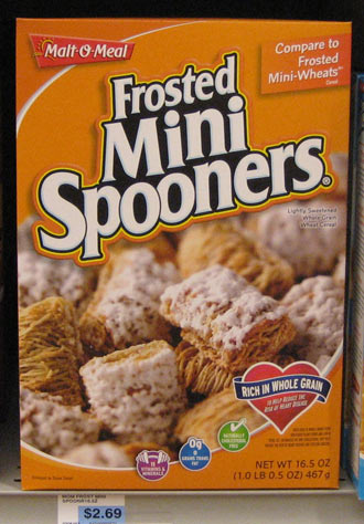 2009 Frosted Mini Spooners Cereal Box