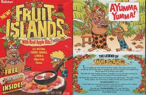 Fruit Islands Box - Front & Back