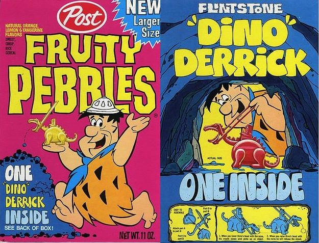 Fruity Pebbles Dino Derrick Box