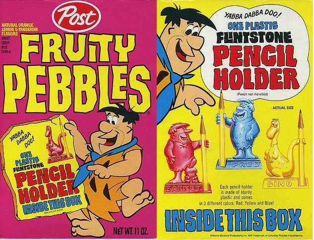 Fruity Pebbles Pencil Holder Box