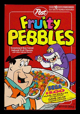 1994 Fruity Pebbles Box