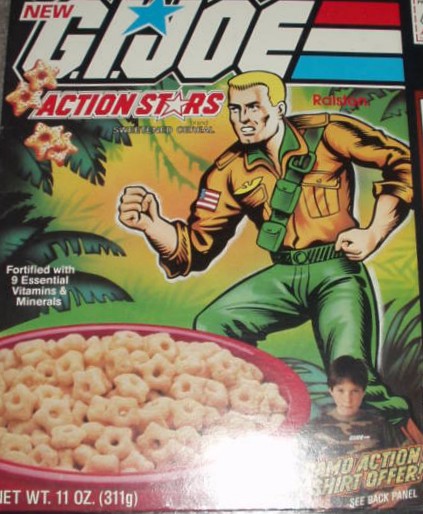 1985 G.I. Joe Action Stars Box