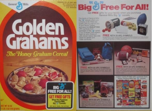 1983 Golden Grahams Box