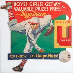 Grape-Nuts Dizzy Dean Flyer Stand