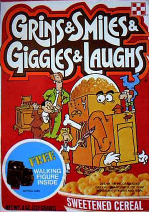 Grins & Smiles & Giggles & Laughs Box - Walking Figure