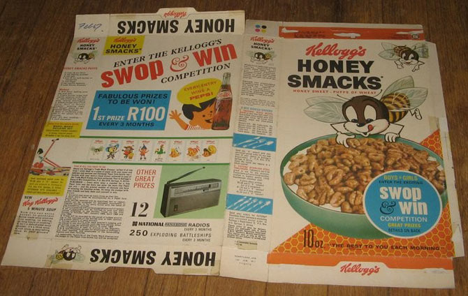 Honey Smacks Swop & Win Box